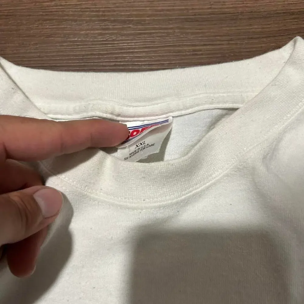 Vintage US Navy Seal Logo T-Shirt White Graphic Tee Size XXL‎ - Picture 3 of 6